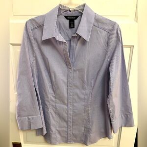 WHBM striped blouse